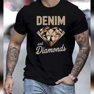 Classic Black Men's Short Sleeve Tee
